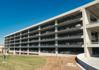 Solar on the KCI Terminal Parking Garage