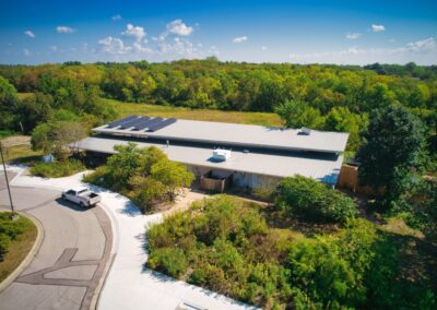 10.46 kW Commercial Solar Installation at Prairie Park Nature Center