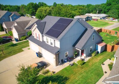 8.8 kW Residential REC Solar Installation in Lawrence, Kansas